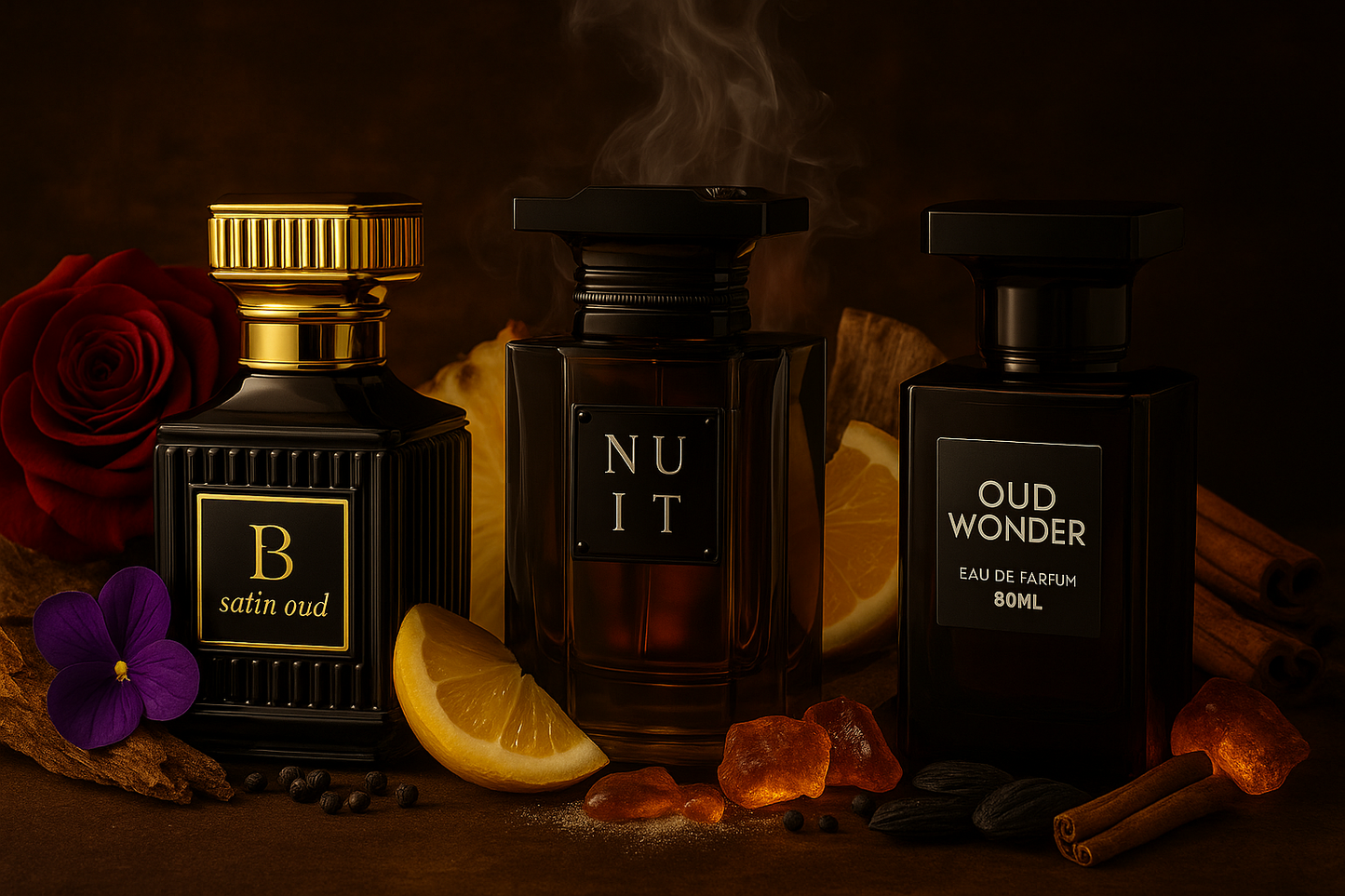 Pack boisé masculin